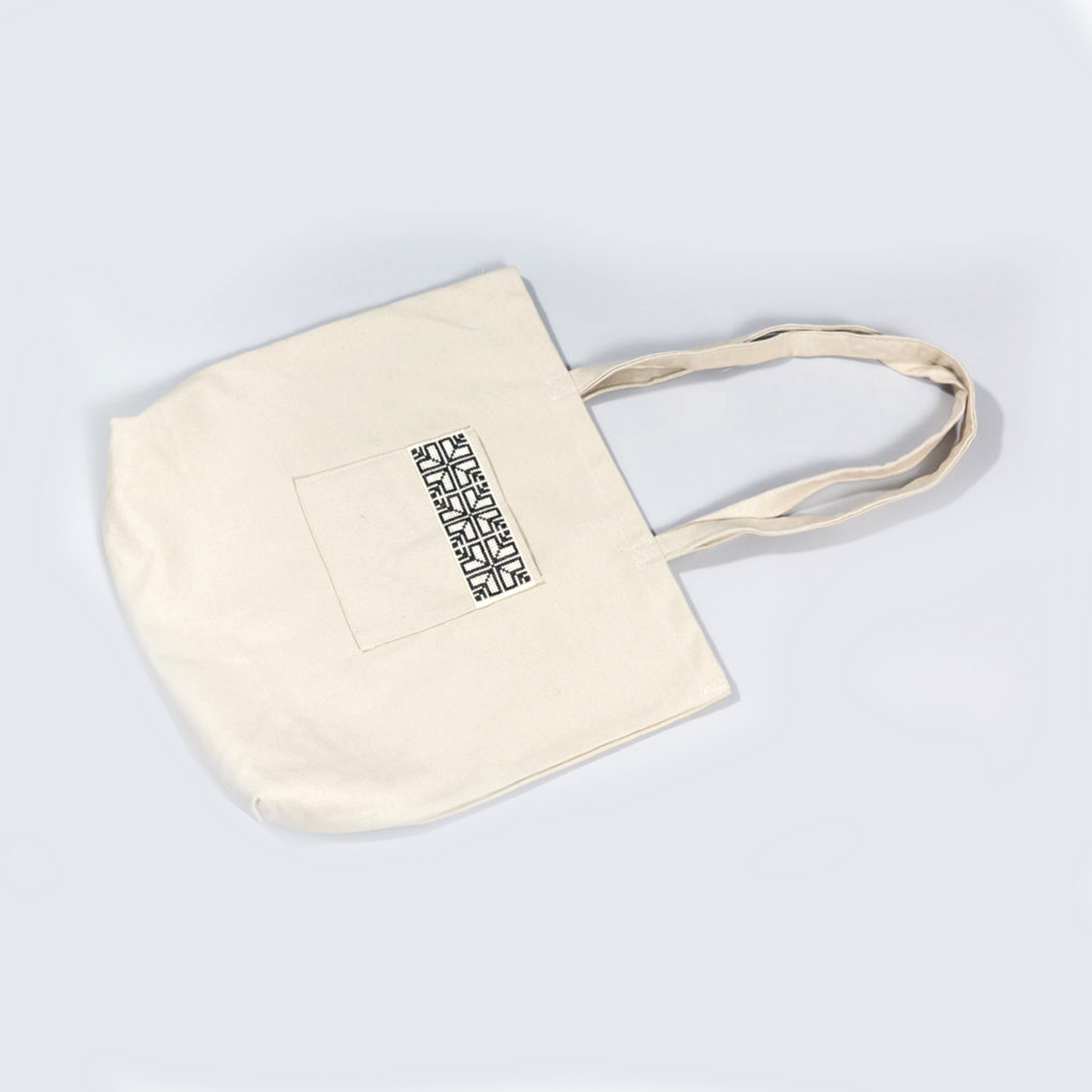 Fabric Market Tote - Cream