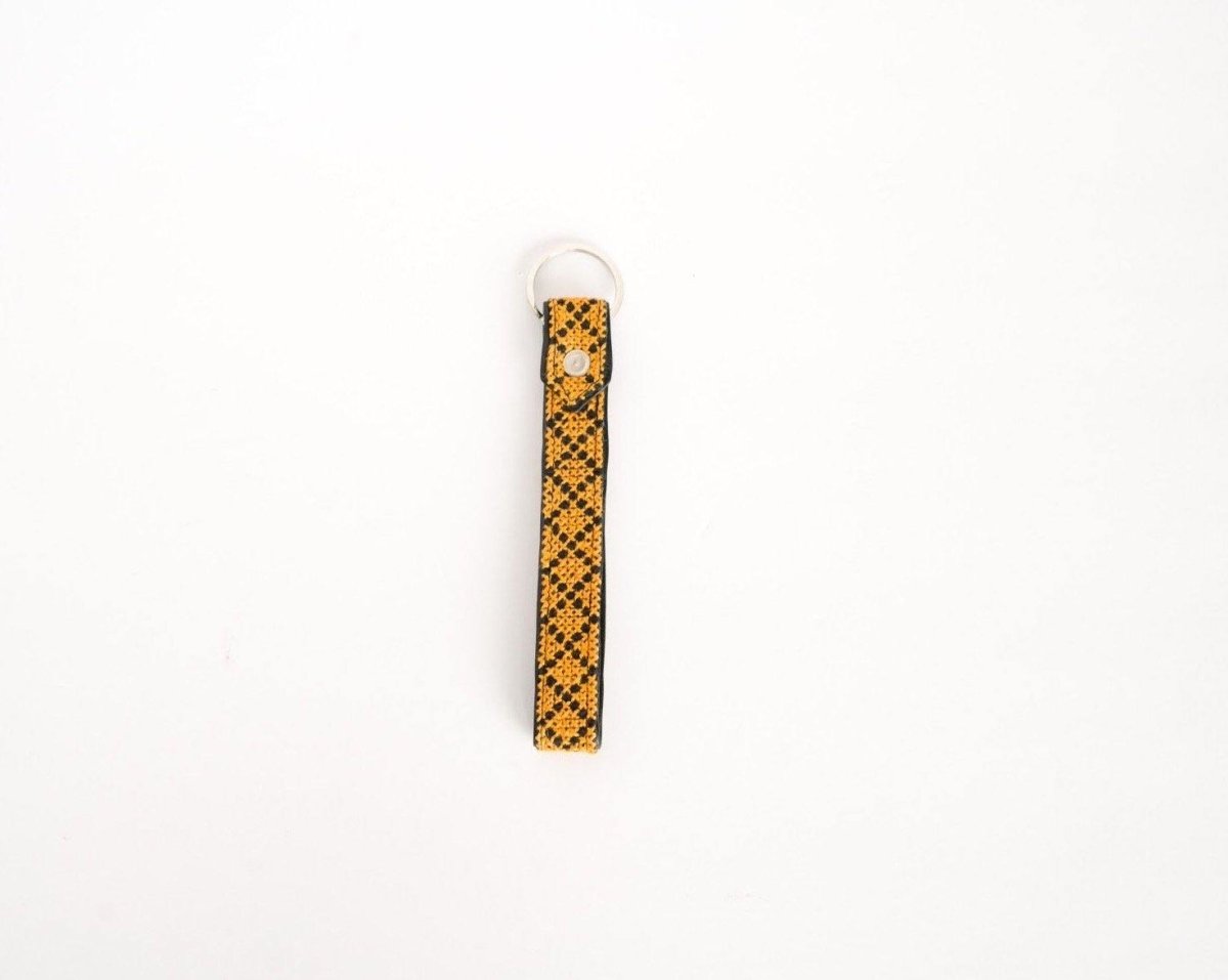 The Honey Leather Key Fob - Darzah